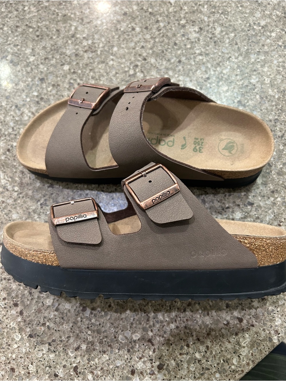 Papillio Double Strap Slide Sandals - Picture 7 of 8